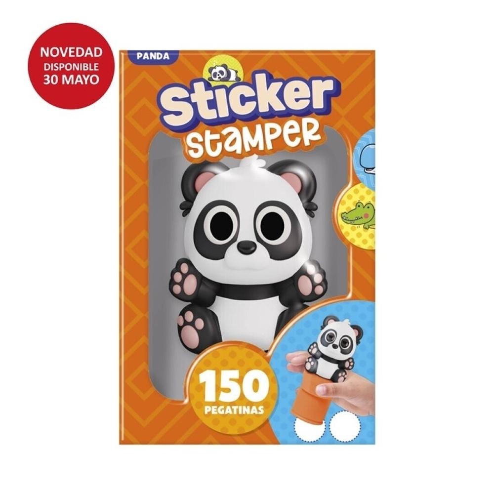 Set sticker stamper - Panda Imagiland PTST06