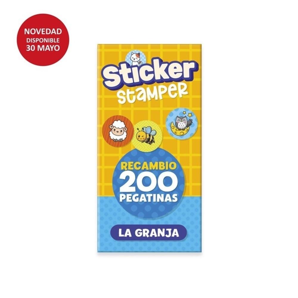 Recambio sticker stamper - La granja Imagiland PTST11