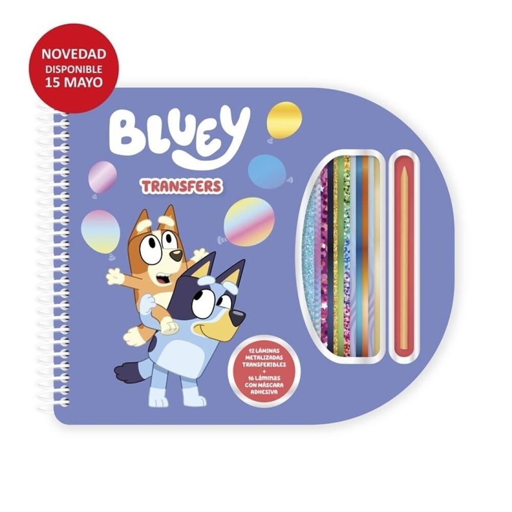 PTLIC07 BLUEY TRANSFERS - LIBRETA ESPIRAL Imagiland