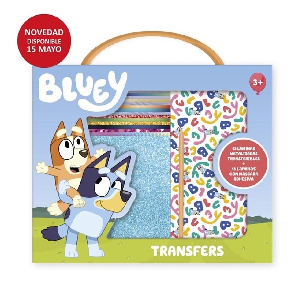 PTJ003 BLUEY TRANSFERS - CAJA MALETIN Imagiland