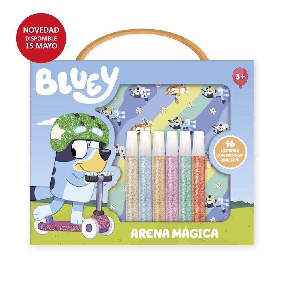 PTJ002 BLUEY ARENA MAGICA - CAJA MALETIN Imagiland