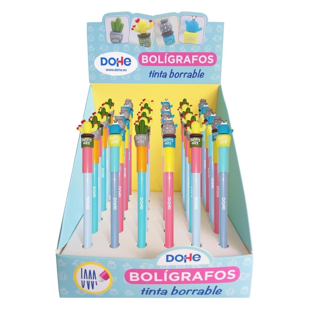 Expositor Dohe Boligrafos borrables Cactus 36 unidades 51094 surtido