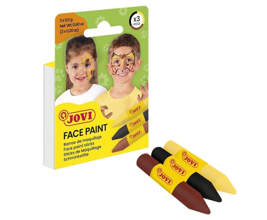 FACE PAINT JOVI Estuche de 3 barras ANIMAL 175AN