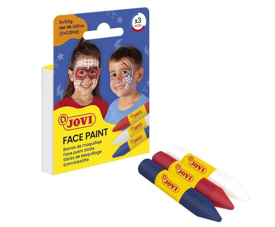 FACE PAINT JOVI Estuche de 3 barras ADVENTURE 175AD