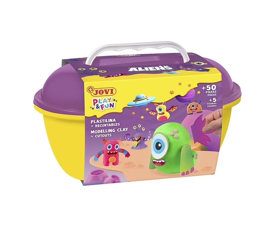 PLAY&FUN JOVI - PLASTILINA Cofre Aliens 2204