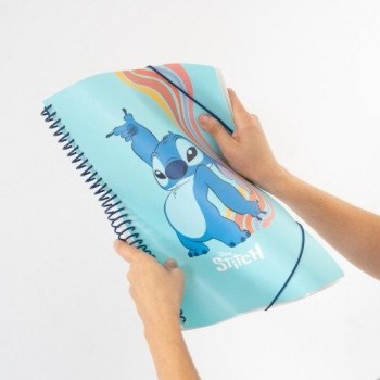CARPETA DE FUNDAS A4 DISNEY STITCH WAVES CFA407 ERIK