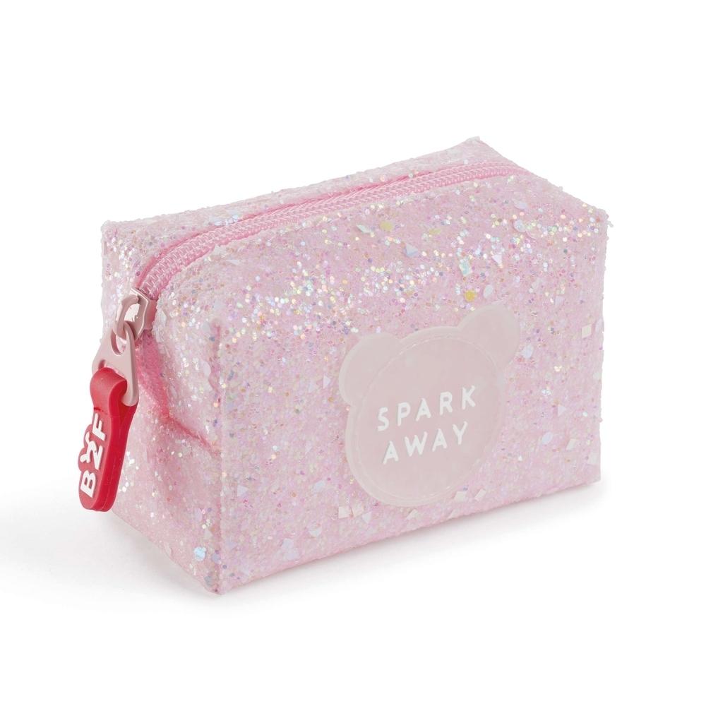 MONEDERO PURPURINA ROSA B2F MR19387 MIQUELRIUS