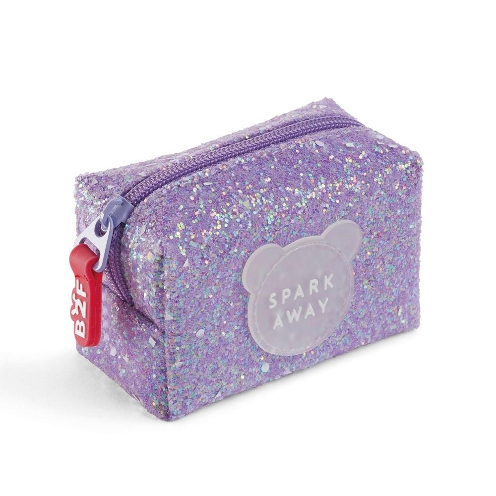 MONEDERO BRILLANTE LILA B2F MR19389 MIQUELRIUS