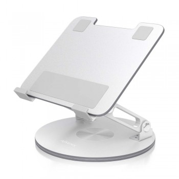 Soporte AISENS LPS4SL-341   Sobremesa Giratorio para Portátil/Tablet 7 13  (Plata)