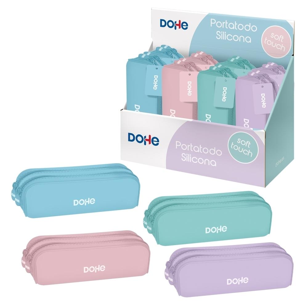 Exp. 8 portatodos Silicona Doble Serenity 4 color 51970