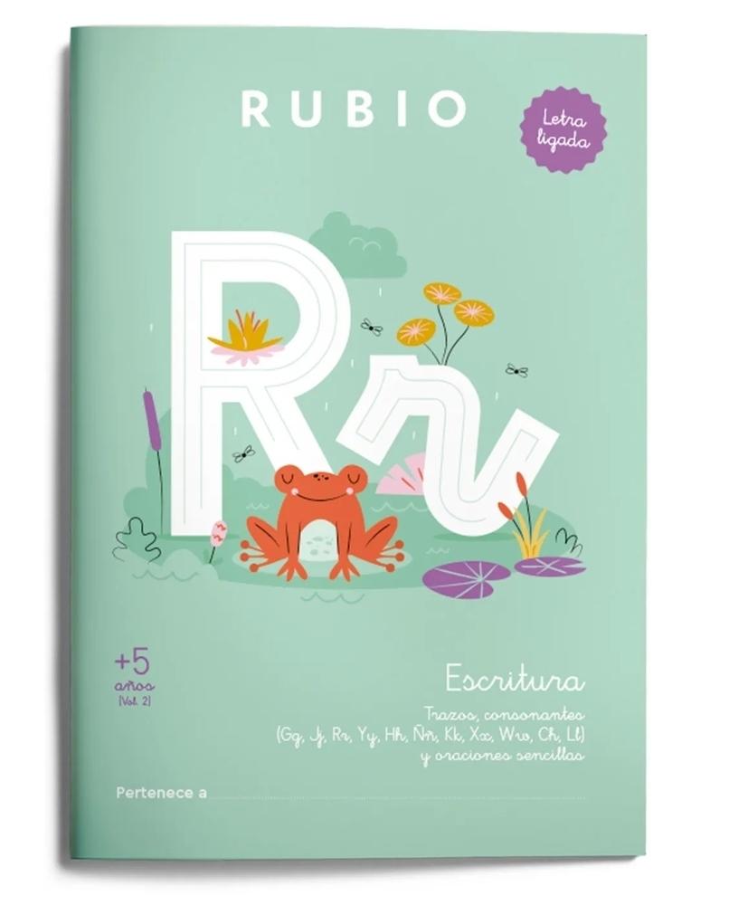 Cuaderno Rubio Escritura letra ligada 5 años volumen 2 CLIG5 2