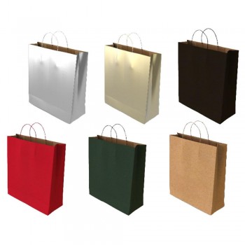 Bolsas kraft Grafoplas XL 60322249 marron 100gr. 25uds. 40x18x43cm