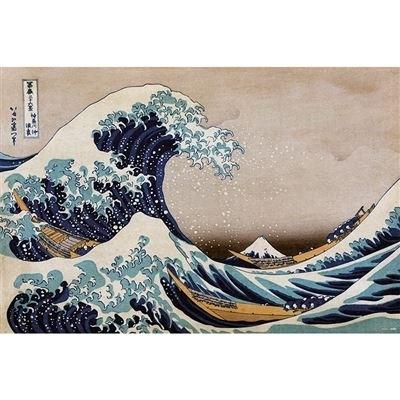 POSTER THE GREAT WAVE OFF KANAGAWA HOKUSAI GPE5239