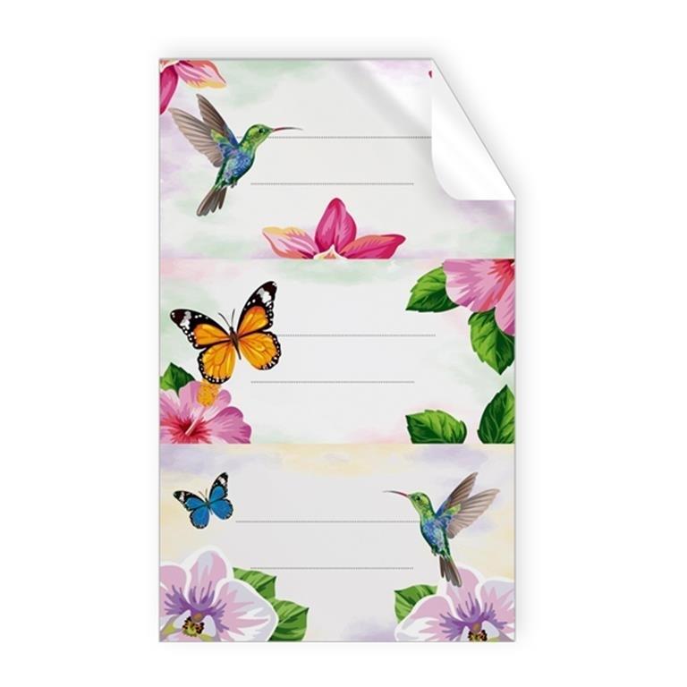 BLISTER 9 STICKER COLIBRI 44798 ARGUVAL