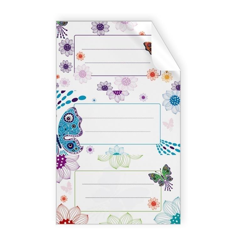 BLISTER 9 STICKER MARIPOSAS 44802 ARGUVAL