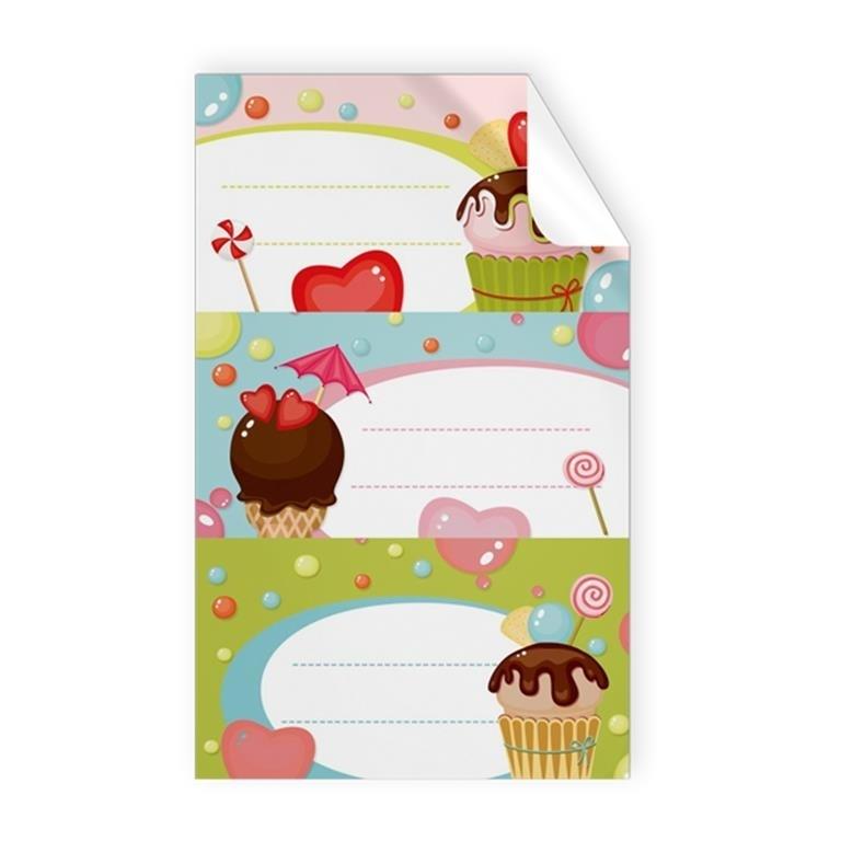 BLISTER 9 STICKER HELADOS 44805 ARGUVAL