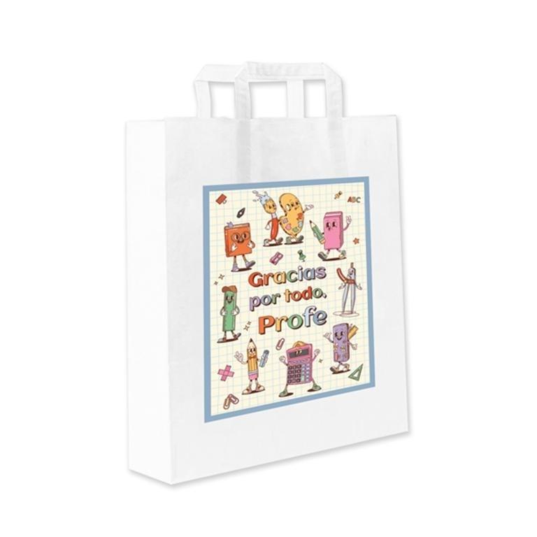 "BOLSA GRANDE BLANCA ""PROFE""  49291 ARGUVAL"