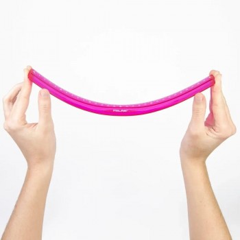 Regla Milan flexible 30CM. Rosa 353801P