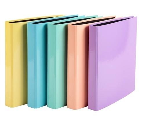 Carpeta Exacompta 54560E A4 2 anillas 25mm. surtido AQUAREL