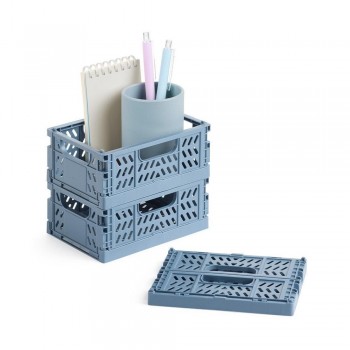 Expositor Apli 20236 Cajas plegables Azul rey 140x60x105 10 unidades