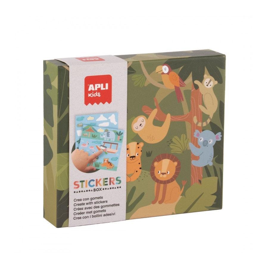 Apli Stickers Box Ilustrado Safari 20076