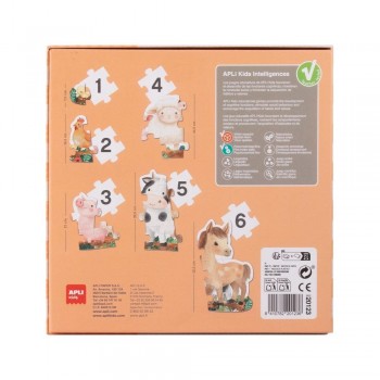 Juego Apli 20123 My first Animales de la granja