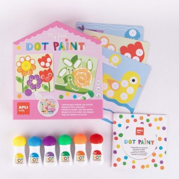 Juego Apli 20276 My first Dot paint