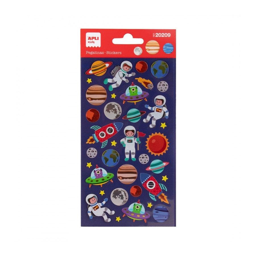 Gomets Apli 20209 Espacio 1 hoja