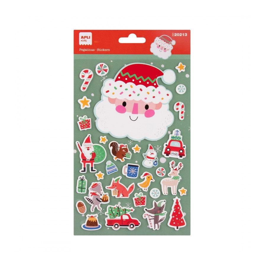 Gomets Apli 20213 Papa Noel Foam 1 hoja