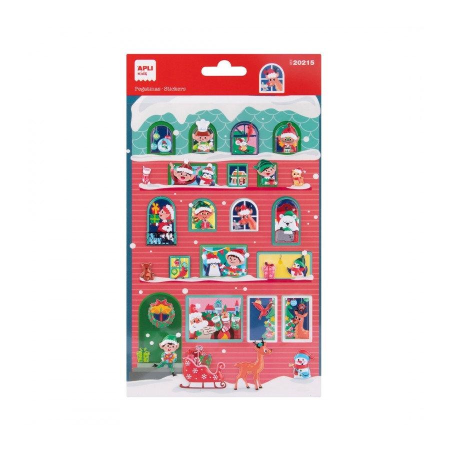 Gomets Apli 20215 Calendario de adviento 1 hoja