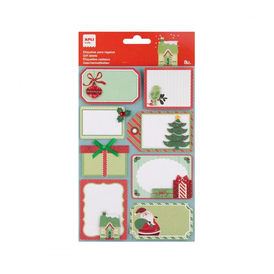 Etiquetas Navidad Apli 20226 Arbolito