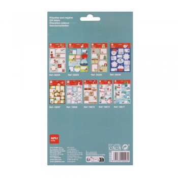 Etiquetas Navidad Apli 20226 Arbolito