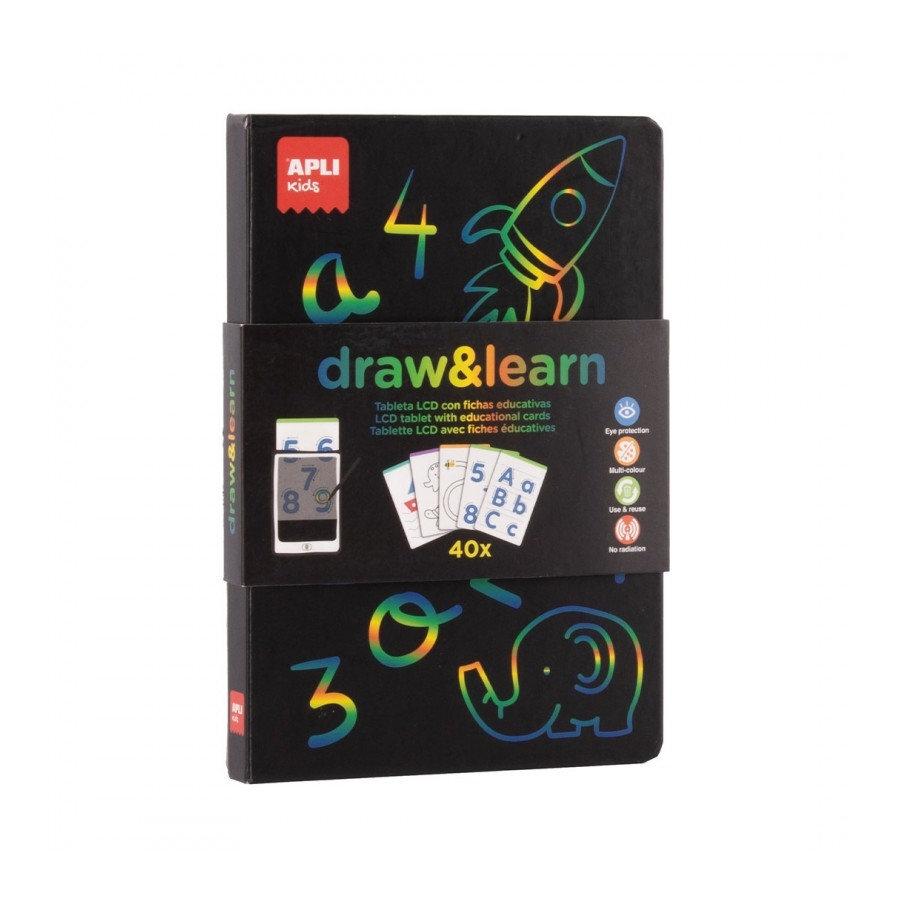 Pizarra LCD Apli 20142 con plantillas