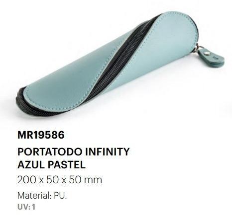 Portatodo mini Miquelrius Infinity Azul pastel MR19586