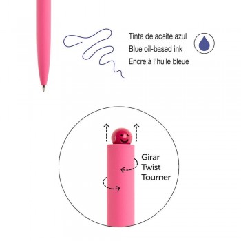 BOLÍGRAFO SMILE ROSA MR12057 MIQUELRIUS