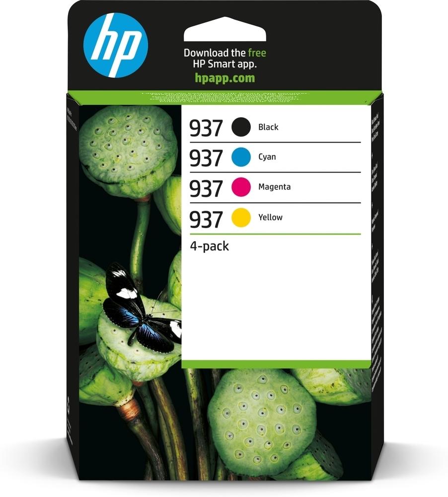Pack HP original 937 4 colores 6C400NE 57823