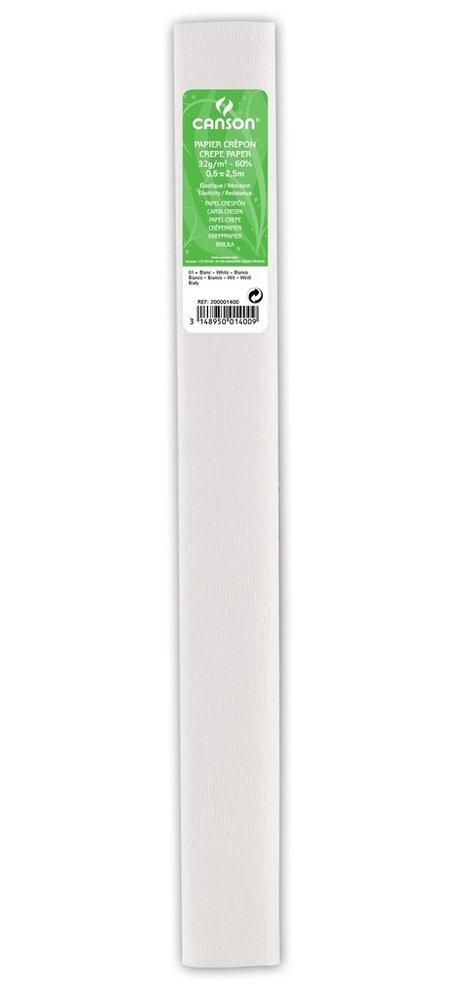 Papel Crespon Canson C200002436 Blanco 60 gramos