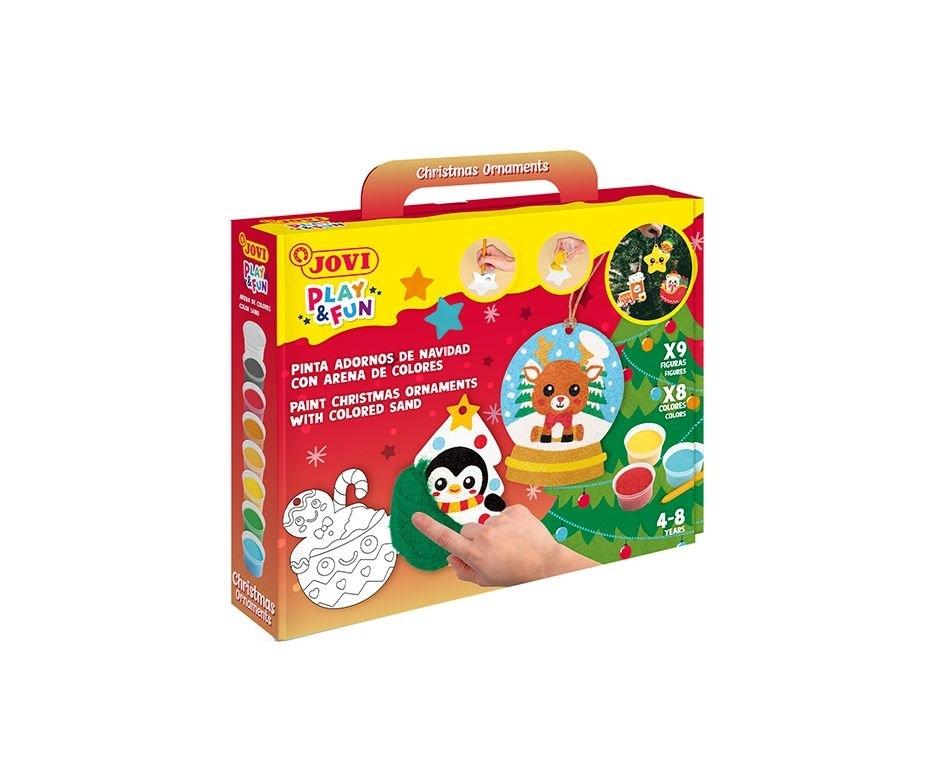 PLAY&FUN JOVI - PINTA CON ARENA DE COLORES Navidad 2107