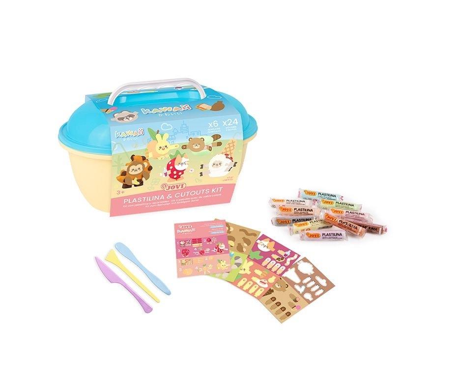 PLAY&FUN JOVI - PLASTILINA Cofre Kawaii KW2203