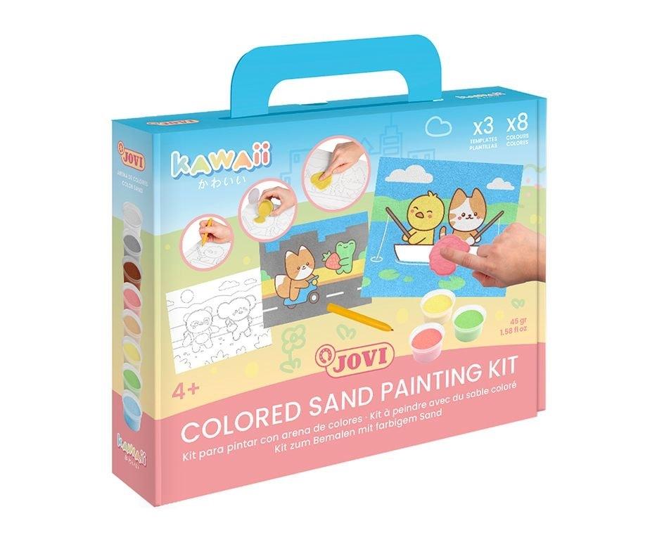 PLAY&FUN JOVI - PINTA CON ARENA DE COLORES kawaii KW2101