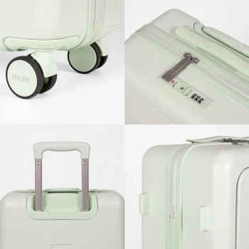 Maleta de cabina 55cm. Milan Coleccion 430 Verde 62645GR