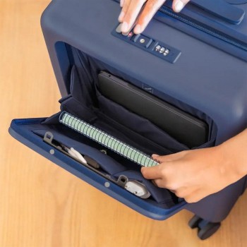Maleta de cabina 55cm. Milan Coleccion 430 Azul 62645B