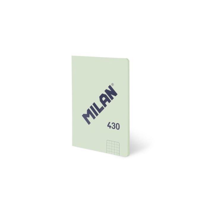 Libreta Milan 57263G48GR A6 48 hojas 95 gramos 5x5 Verde serie 430