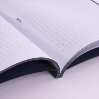 Libreta Milan 57253G48GR A5 48 hojas 95 gramos 5x5 Verde serie 430