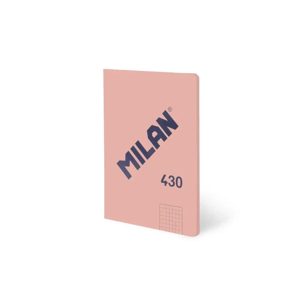 Libreta Milan 57253G48P A5 48 hojas 95 gramos 5x5 Rosa serie 430