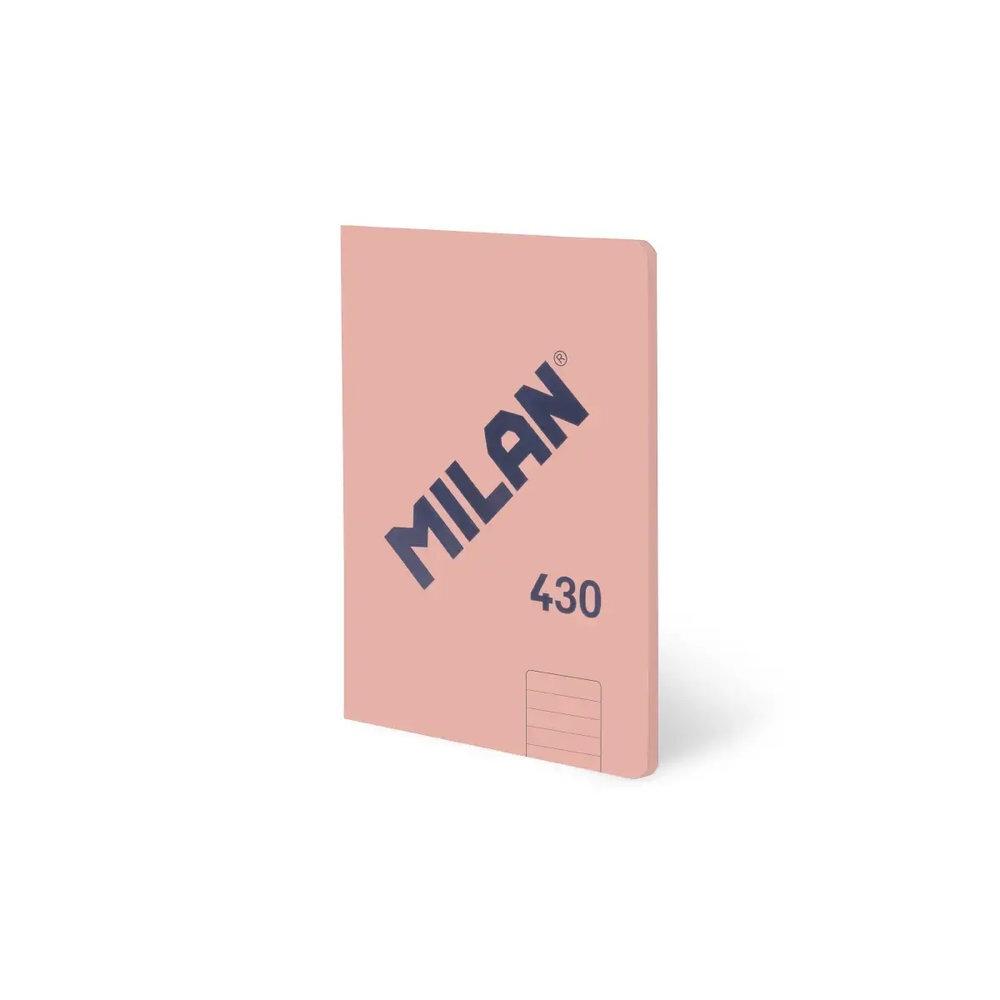 Libreta Milan 57251G48P A5 48 hojas 95 gramos Lisa Rosa serie 430