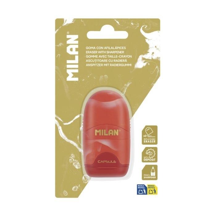 Afilaborras Milan BYM10008LV blister ovalado Capsule Lava