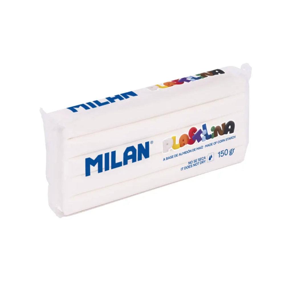 Plastilina Milan 150gr. Blanca 91441510B