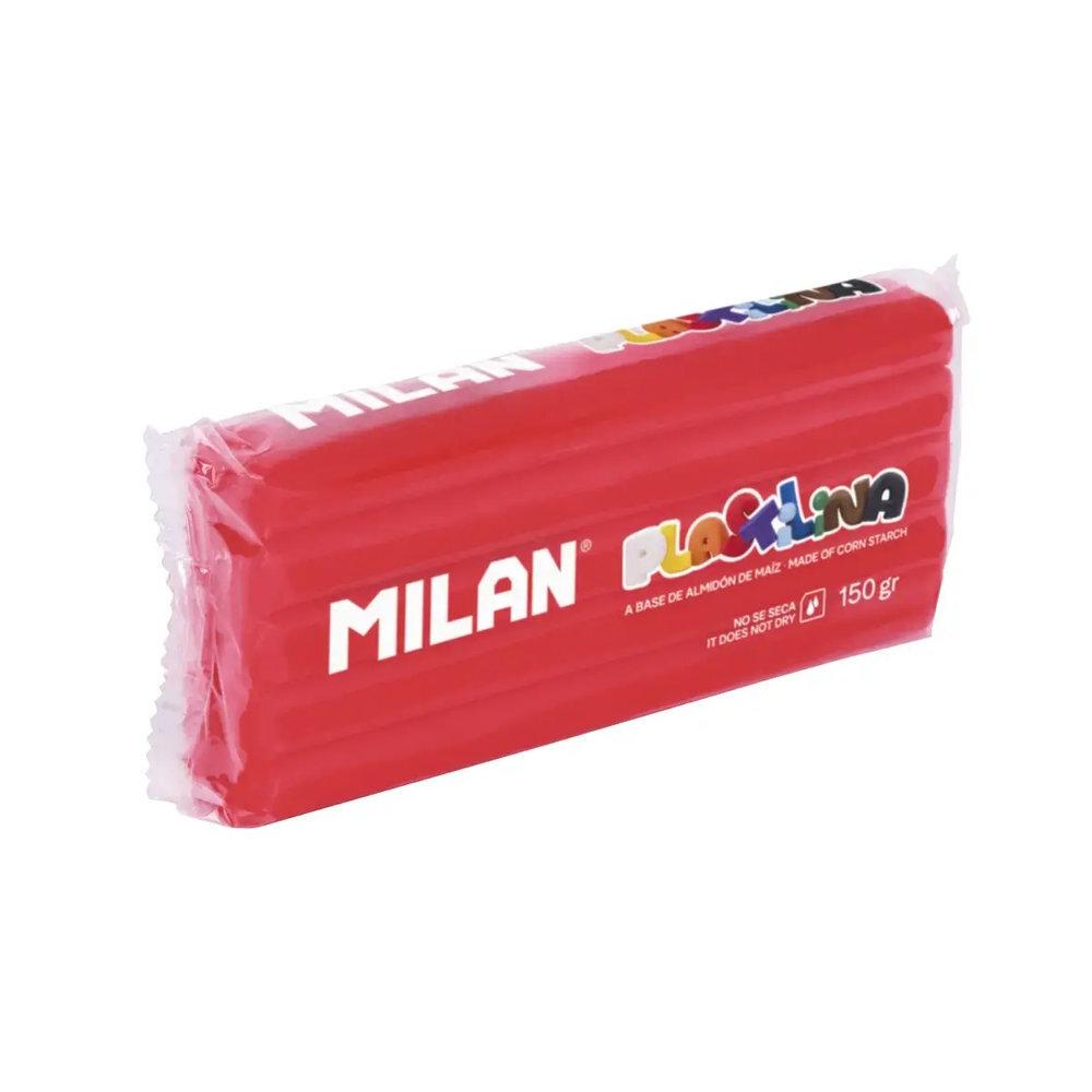 Plastilina Milan 150gr. Rojo 91441530B