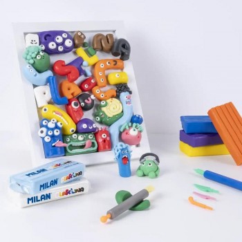 Plastilina Milan 150gr. Lila 91441540B